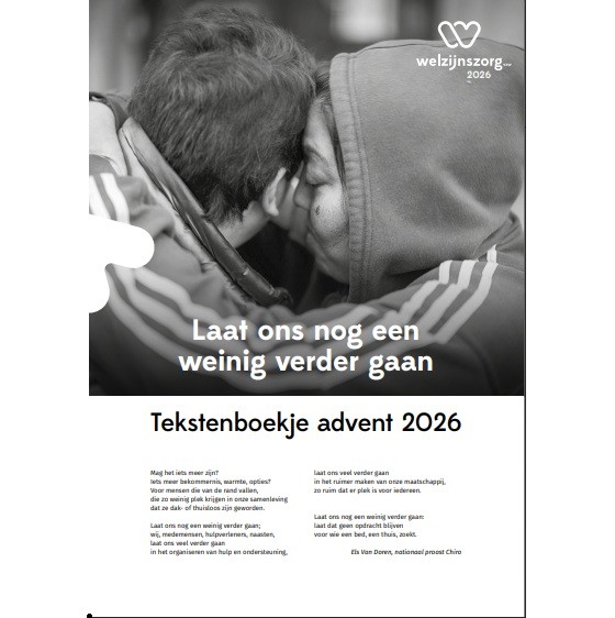 Tekstenboekje 2026 Laat ons een weinig verder gaan